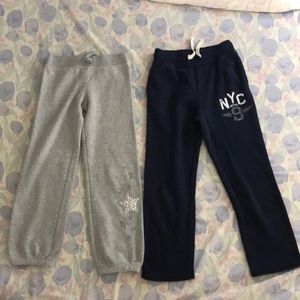 Gray Fleece Sweatpants